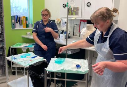 Transfermodul in Manchester