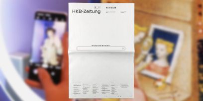 Bild der aktuellen HKB-Zeitung. 