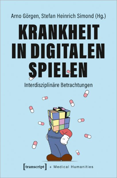 Abbildung Buchcover Krankheit in digitalen Spielen