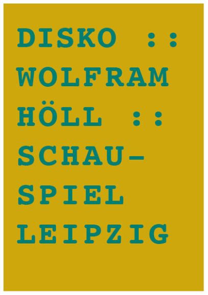 Disko, Wolfram Höll, 2019