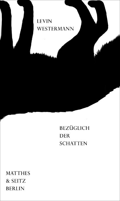 bezüglich der schatten, Levin Westermann, 2019