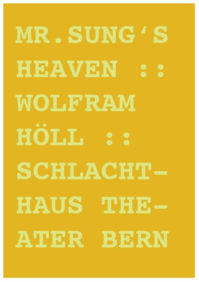 Mr. Sung’s Heaven, Wolfram Höll, 2012