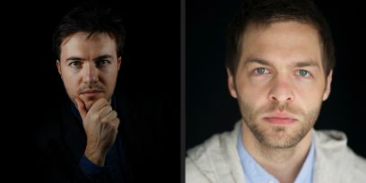 Porträtfotos von Alessandro Viale (links) und David Eggert (rechts)