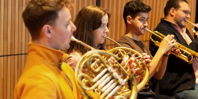 Aufnahme vom Horn Ensemble