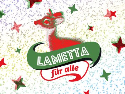 Grafik eines Rehkitz in angedeutetem Schneefall, umgeben von Sternen