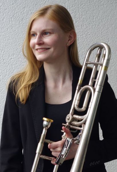 Portraitaufnahme von Louise Pollock