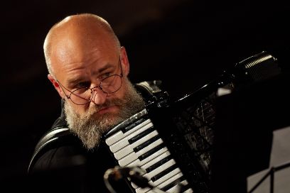 Aufnahme von Raimondas Sviackevičius am Akkordeon