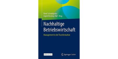 Buchcover Nachhaltige Betriebswirtschaft