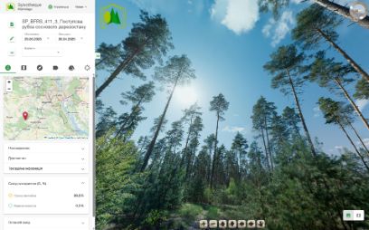Marteloscope plot established by Oleksandr Soshenskyi, National University of Life and Environmental Sciences of Ukraine, published on the MSC internet platform (martelage.sylvotheque.ch)