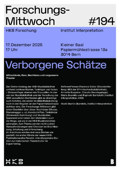 Forschungs-Mittwoch #194