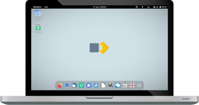 Laptop mit Lernstick