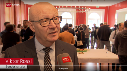 Auch die SRF Tagesschau berichtete vom Hackathon