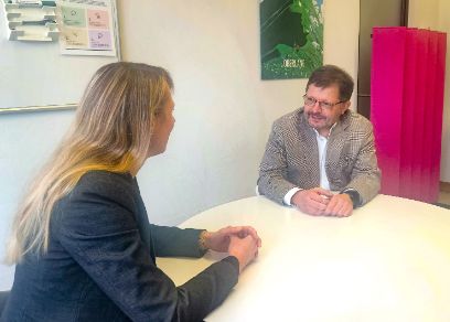 Marco Brenner im Gespräch mit Silvia Krauer