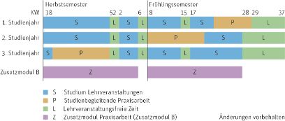 Bachelor of Science Ernährung und Diätetik Studienverlauf