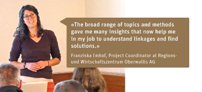 Testimonial Franziska Imhof