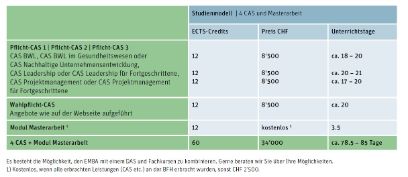 Grafik Studienmodell EMBA Projektmanagement